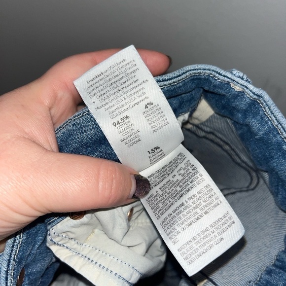 MOTHER High Waisted Looker Ankle Chew Rainbow Jeans in Learning To Hula Size 24 - Picture 7 of 14